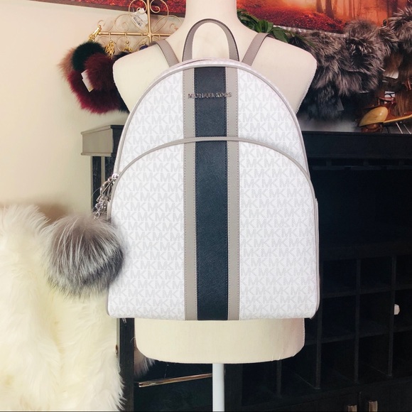 4PCS Michael Kors Abbey LG Backpack Wallet Clutch - Picture 7 of 8